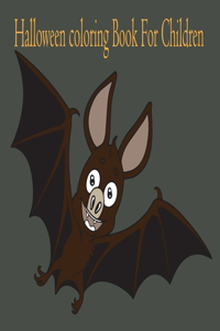 halloween coloring book for children