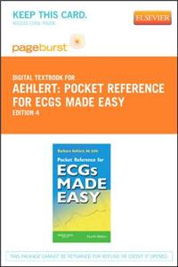 Pocket Reference for Ecgs Made Easy - Elsevier eBook on Vitalsource (Retail Access Card)