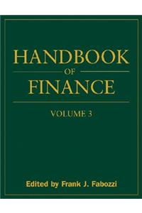 Handbook of Finance, Valuation, Financial Modeling, and Quantitative Tools