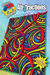 3-D Coloring Book: Abstractions