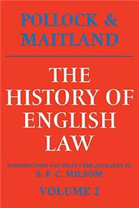 History of English Law: Volume 2