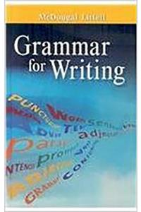 Mllit08 Grammar for Writing Gr 6