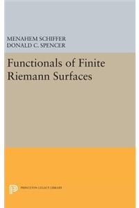 Functionals of Finite Riemann Surfaces