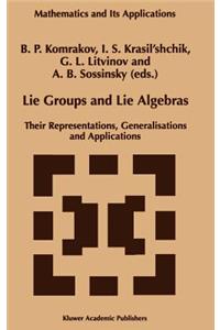 Lie Groups and Lie Algebras