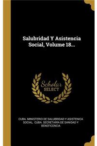 Salubridad Y Asistencia Social, Volume 18...