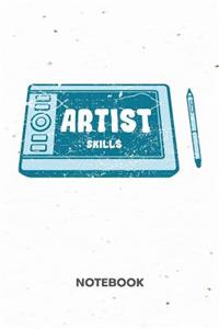 Artist Skills NOTEBOOK