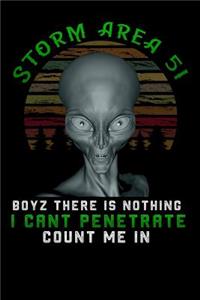 Storm Area 51 boyz there is nothing i cant penetrate count me in