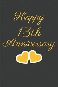 Happy 13th Anniversary