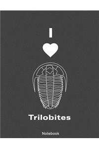 I Love Trilobites Notebook
