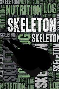 Skeleton Nutrition Log and Diary