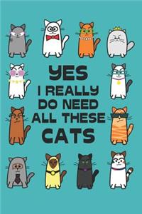 Yes, I Really Do Need All These Cats