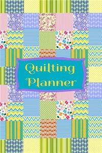 Quilting Planner: 6" x 9" Idea and Planner book with designated prompts for 60 Quilt Projects