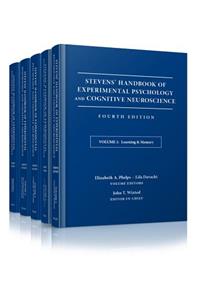 Stevens' Handbook of Experimental Psychology and Cognitive Neuroscience, Set
