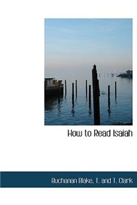 How to Read Isaiah