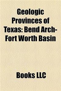 Geologic Provinces of Texas