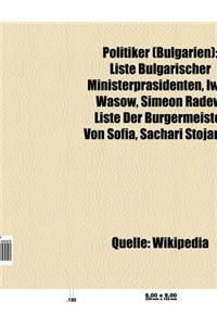 Politiker (Bulgarien)