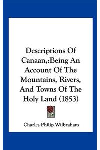 Descriptions of Canaan,