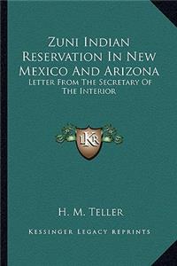 Zuni Indian Reservation In New Mexico And Arizona