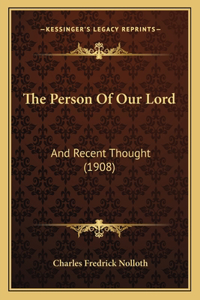 Person Of Our Lord