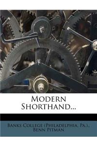 Modern Shorthand...