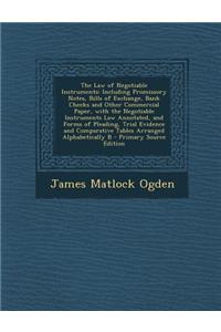 The Law of Negotiable Instruments