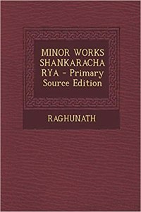 Minor Works Shankaracharya