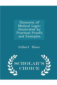 Elements of Medical Logic