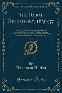 The Rural Repository, 1836-37, Vol. 13