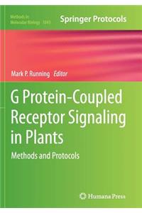 G Protein-Coupled Receptor Signaling in Plants