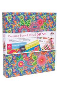 Hello Angel Coloring Book Gift Set