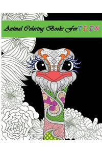 Animal Coloring Books For Teens
