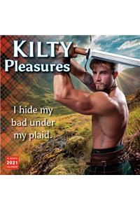 2021 Kilty Pleasures 16-Month Wall Calendar