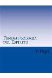 Fenomenologia del Espiritu