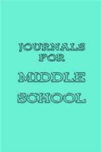 Journals For Middle School