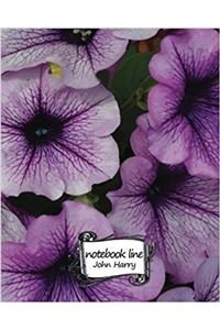 Purple Flowers Notebook