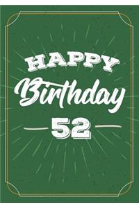 Happy Birthday 52