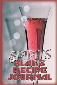 Spirits Blank Recipe Journal
