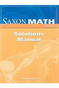 Saxon Math, Course 3