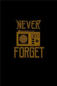 Never forget