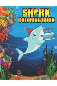 Shark coloring Book