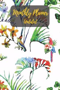 Monthly Planner Undated