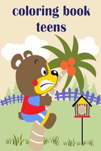 Coloring Book Teens