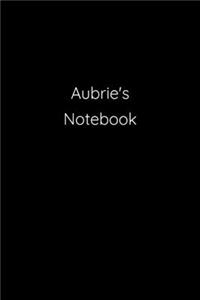 Aubrie's Notebook