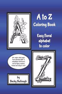 A to Z Coloring Book