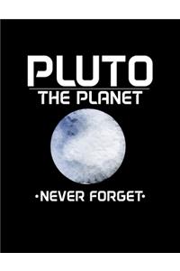 Pluto the Planet Never Forget