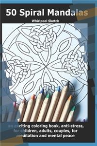 50 Spiral Mandalas