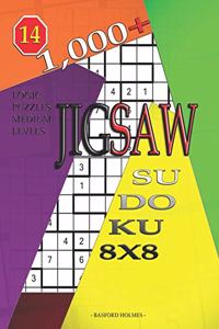 1,000 + sudoku jigsaw 8x8