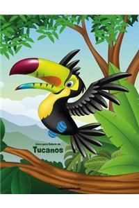 Livro para Colorir de Tucanos
