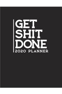 Get Shit Done 2020 Planner