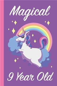 9th Birthday Unicorn Journal